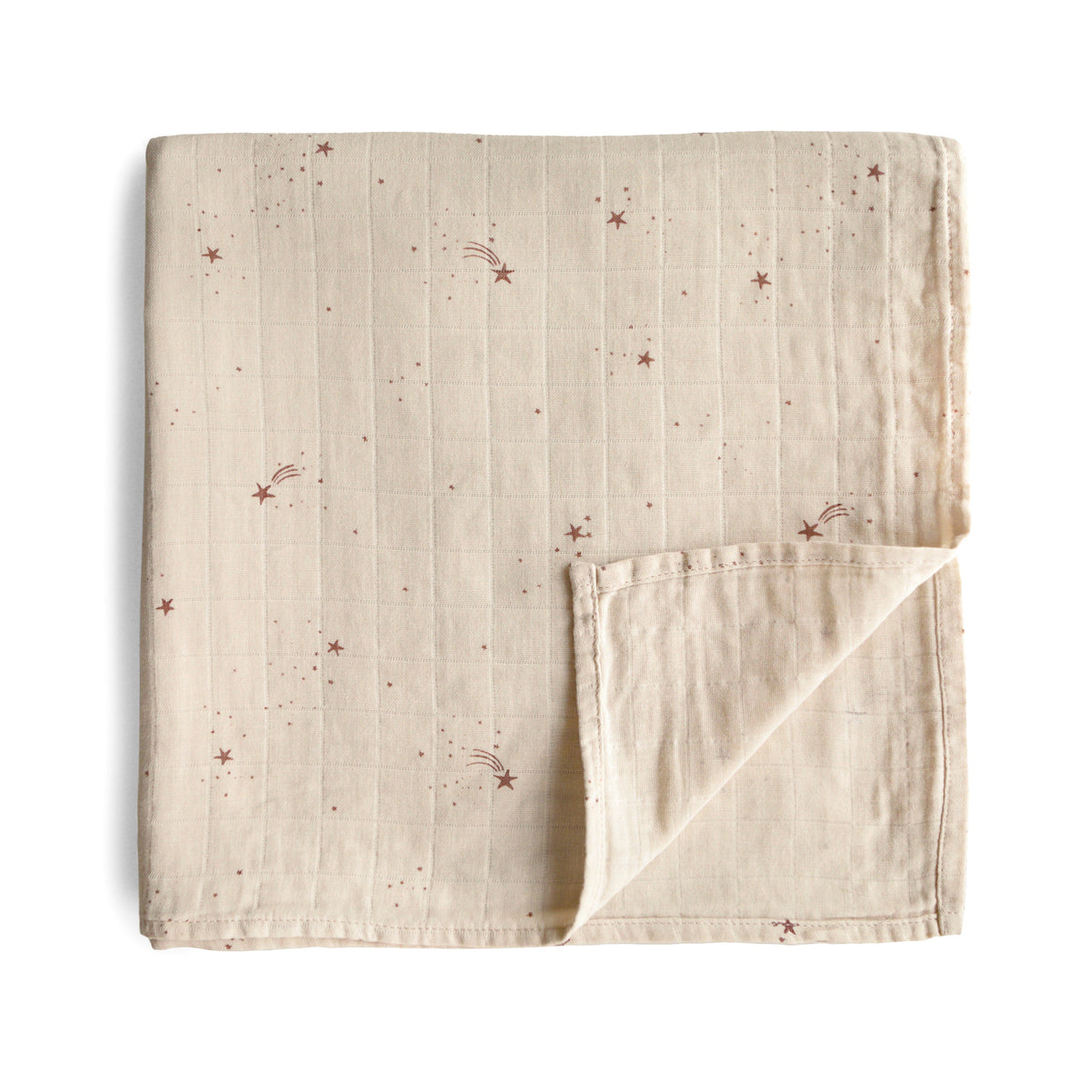 Baby Organic Cotton Muslin Swaddle Blanket Mushie