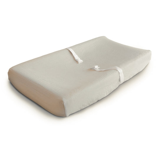 Baby Extra Soft Muslin Changing Pad Cover Mushie