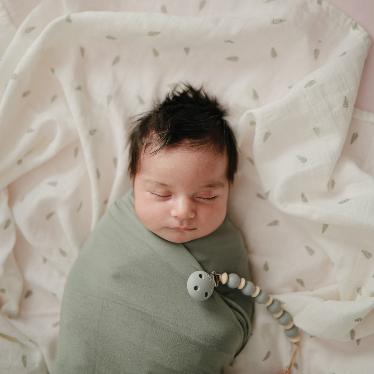 Baby Organic Cotton Muslin Swaddle Blanket Mushie