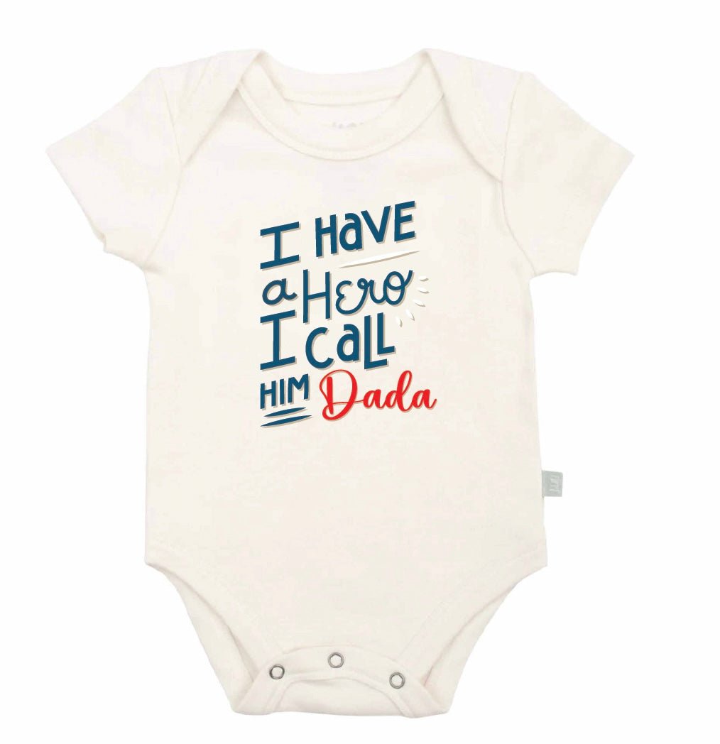 Baby graphic bodysuit | hero dada finn + emma