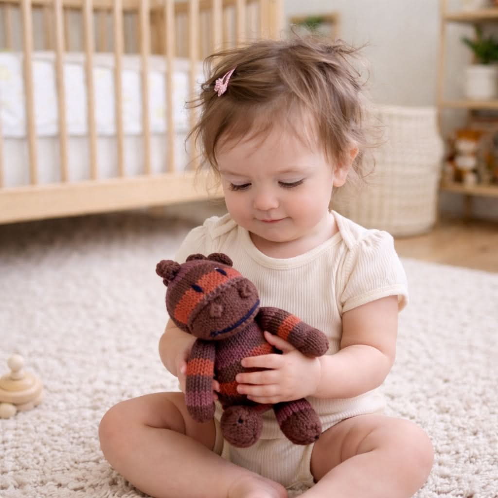 Baby Knit Buddy  | Humphrey the Hippo finn + emma