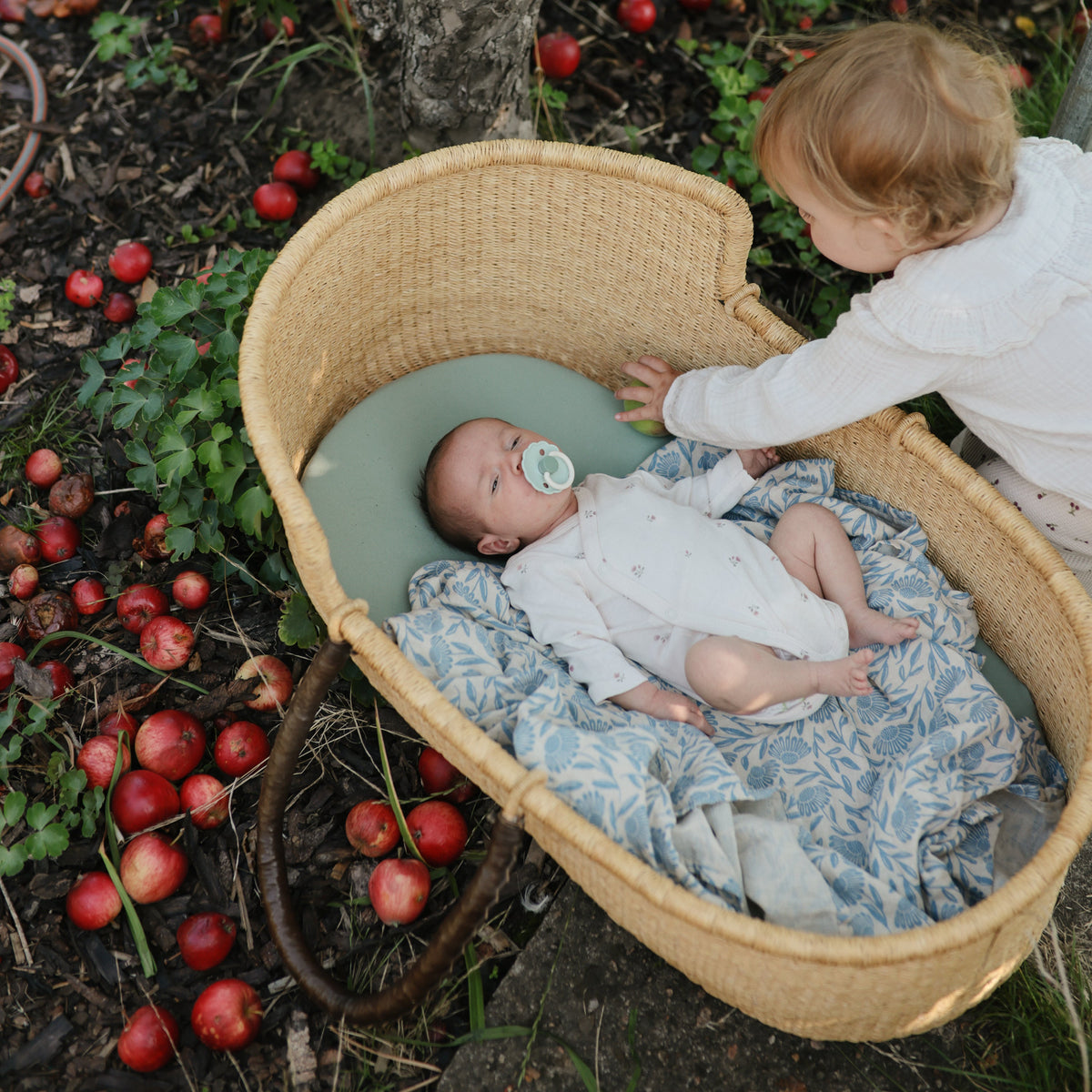 Baby Organic Cotton Muslin Swaddle Blanket Mushie