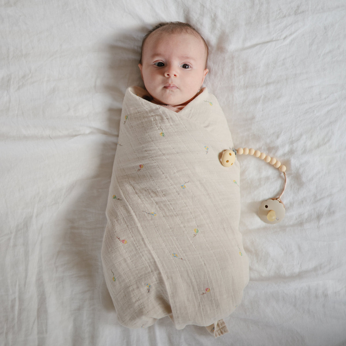 Baby Organic Cotton Muslin Swaddle Blanket Mushie