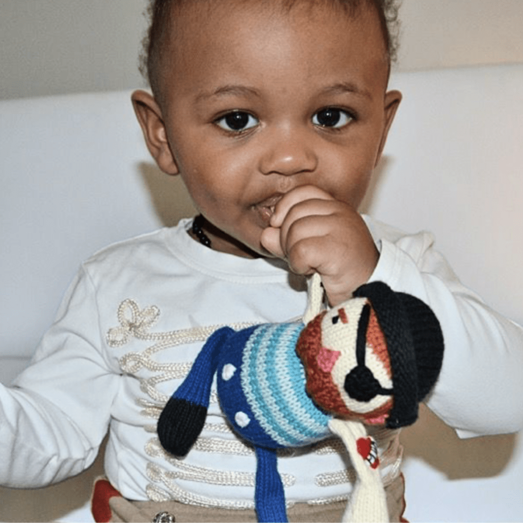 Baby rattle buddy | jack the sailor Finn + Emma
