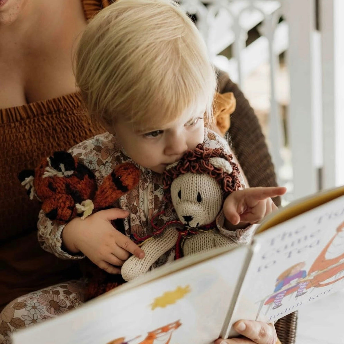 Baby Wool Knit Buddy  | Lionel the Lion finn + emma