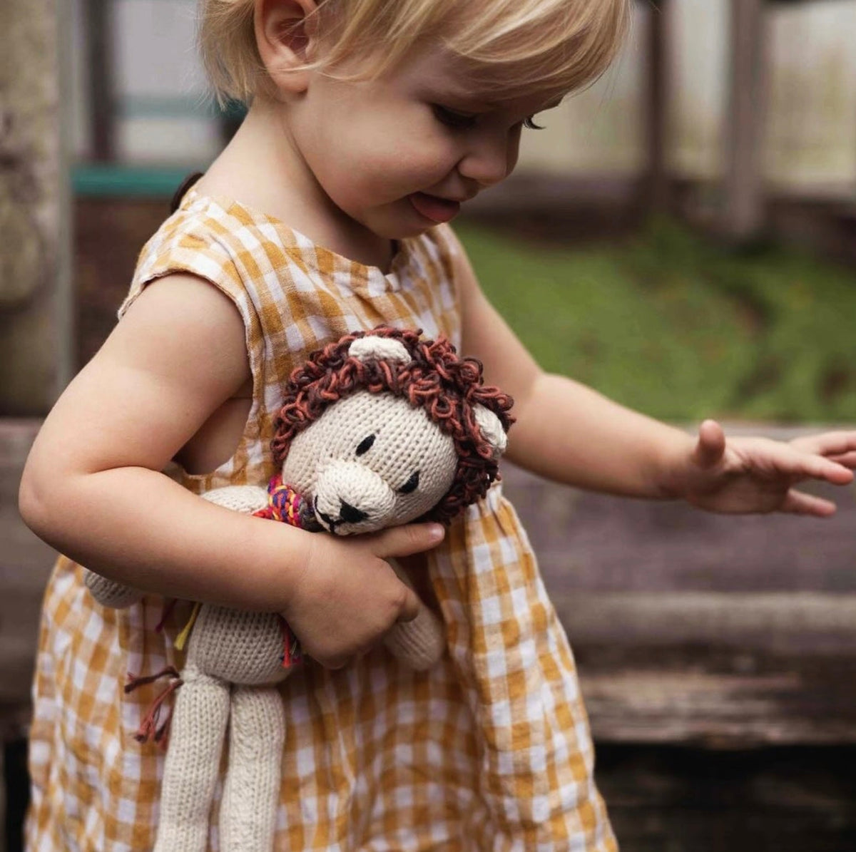 Baby Wool Knit Buddy  | Lionel the Lion finn + emma