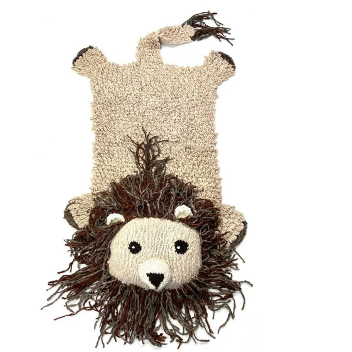 Baby Organic Wool Play Mat + Nursery Rug  | Lion finn + emma