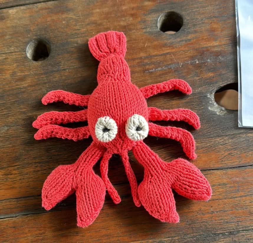 Baby Knit Buddy  | Louie the Lobster finn + emma