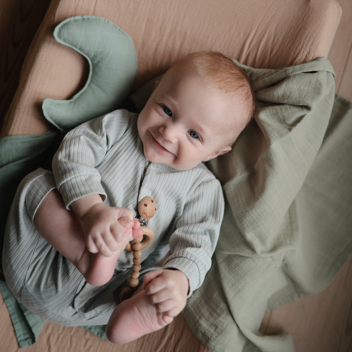 Baby Extra Soft Muslin Changing Pad Cover Mushie