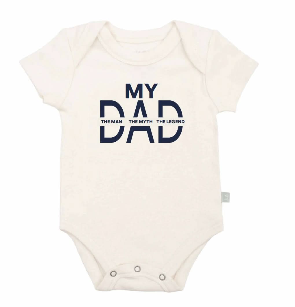 Baby graphic bodysuit | my dad finn + emma