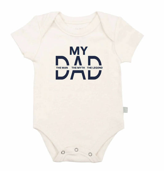 Baby graphic bodysuit | my dad finn + emma