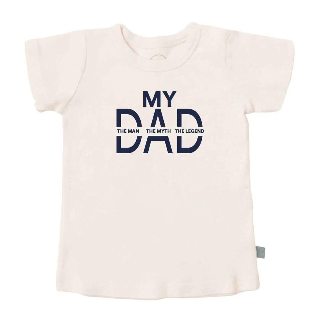 Baby graphic tee | my dad finn + emma