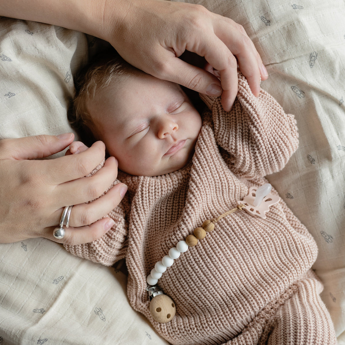 Baby Organic Cotton Muslin Swaddle Blanket Mushie