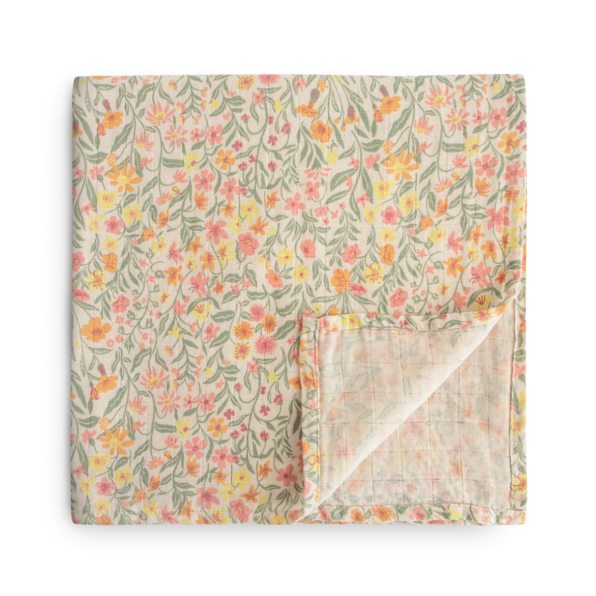 Baby Organic Cotton Muslin Swaddle Blanket Mushie