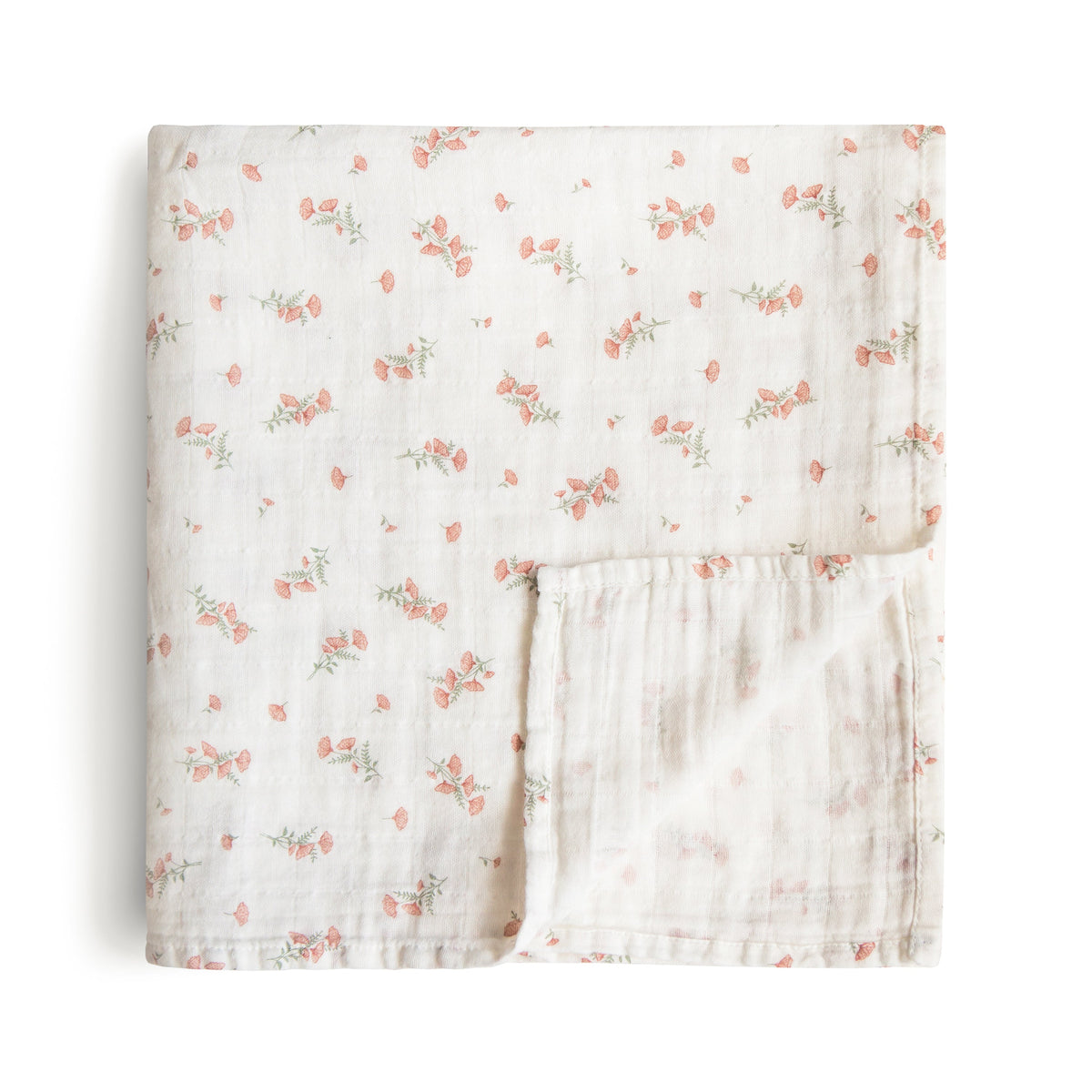 Baby Organic Cotton Muslin Swaddle Blanket Mushie
