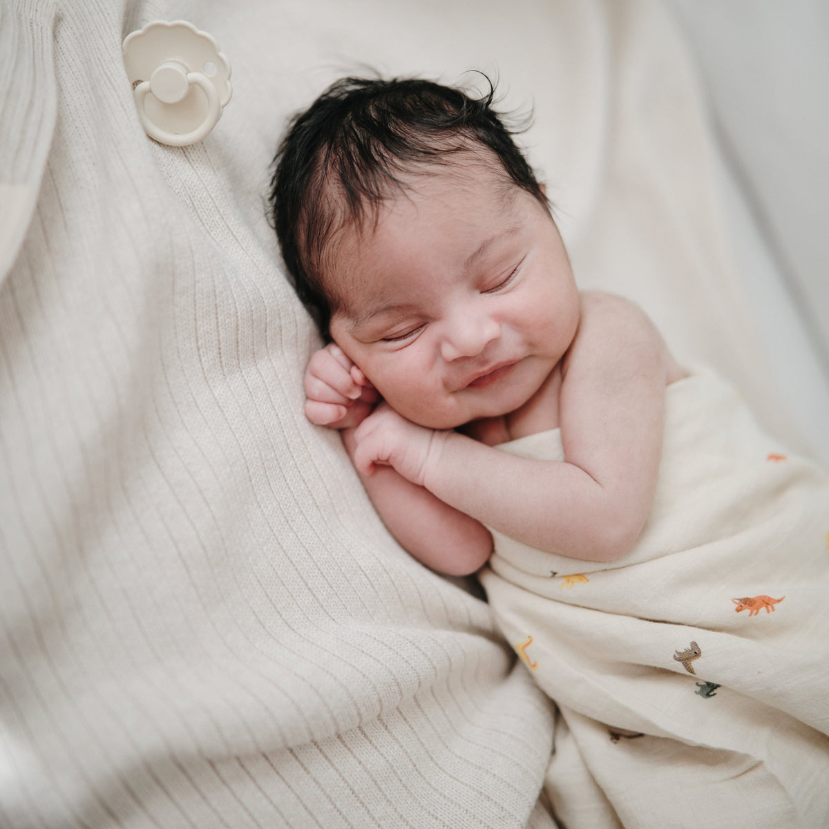 Baby Organic Cotton Muslin Swaddle Blanket Mushie