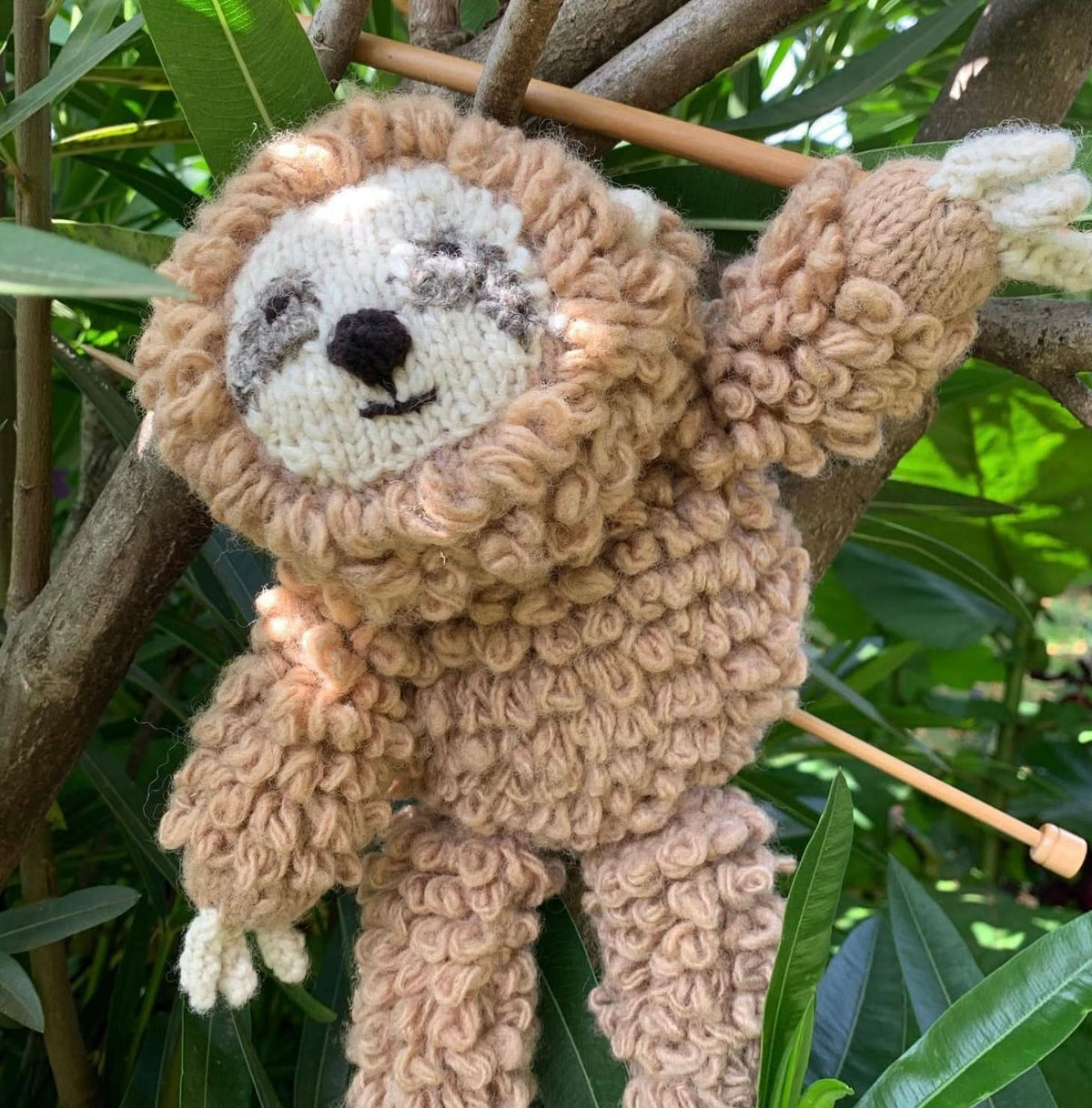 Baby Wool Knit Buddy  | Sam the Sloth finn + emma