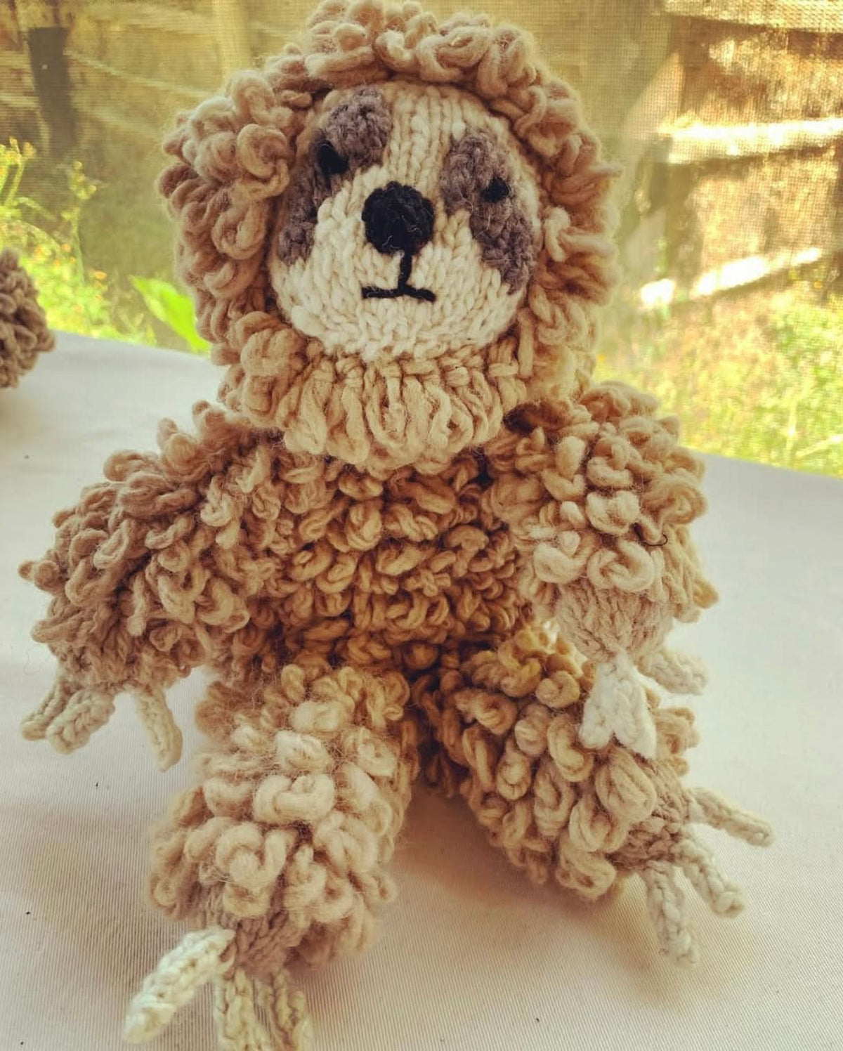 Baby Wool Knit Buddy  | Sam the Sloth finn + emma