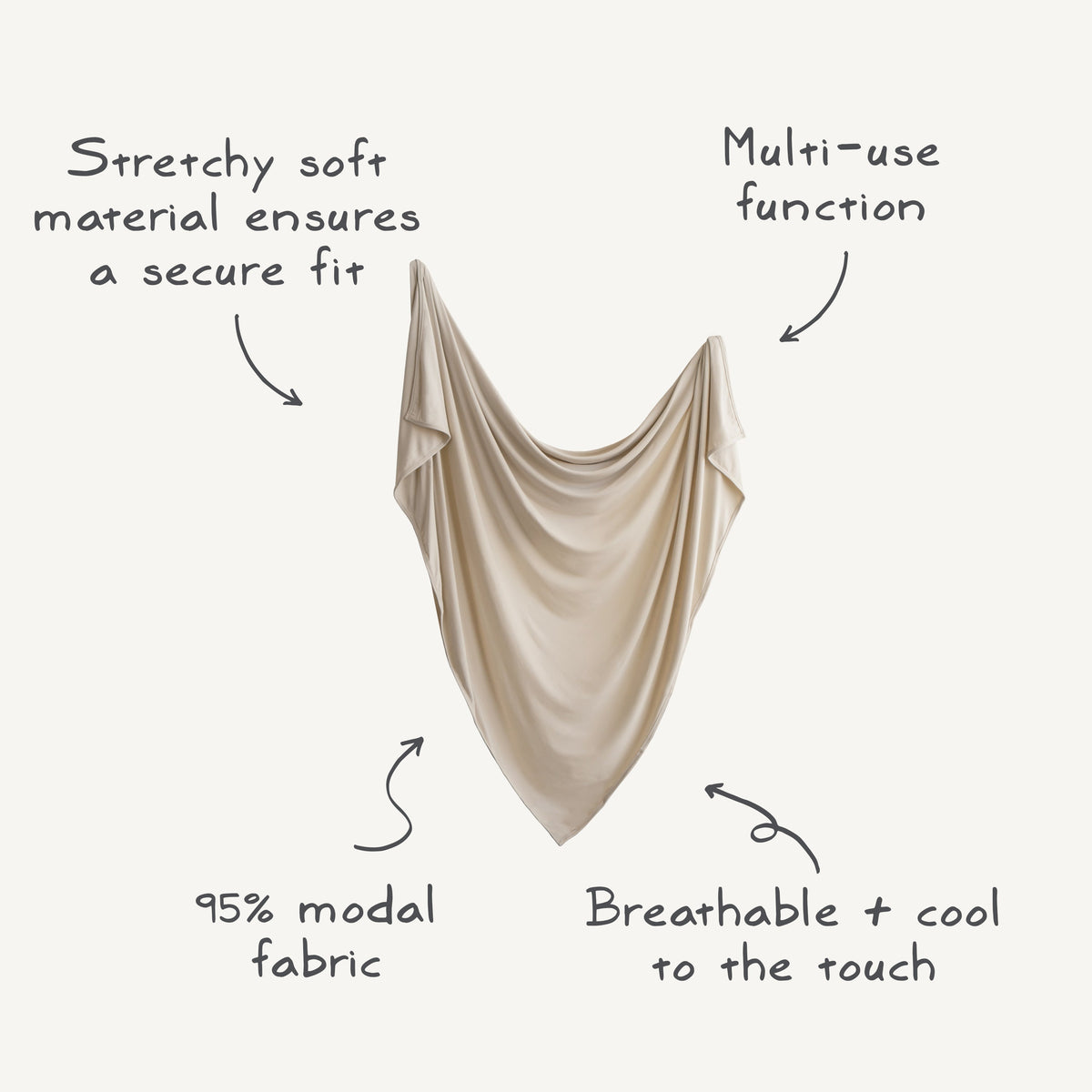 Baby Stretchy Swaddle Mushie