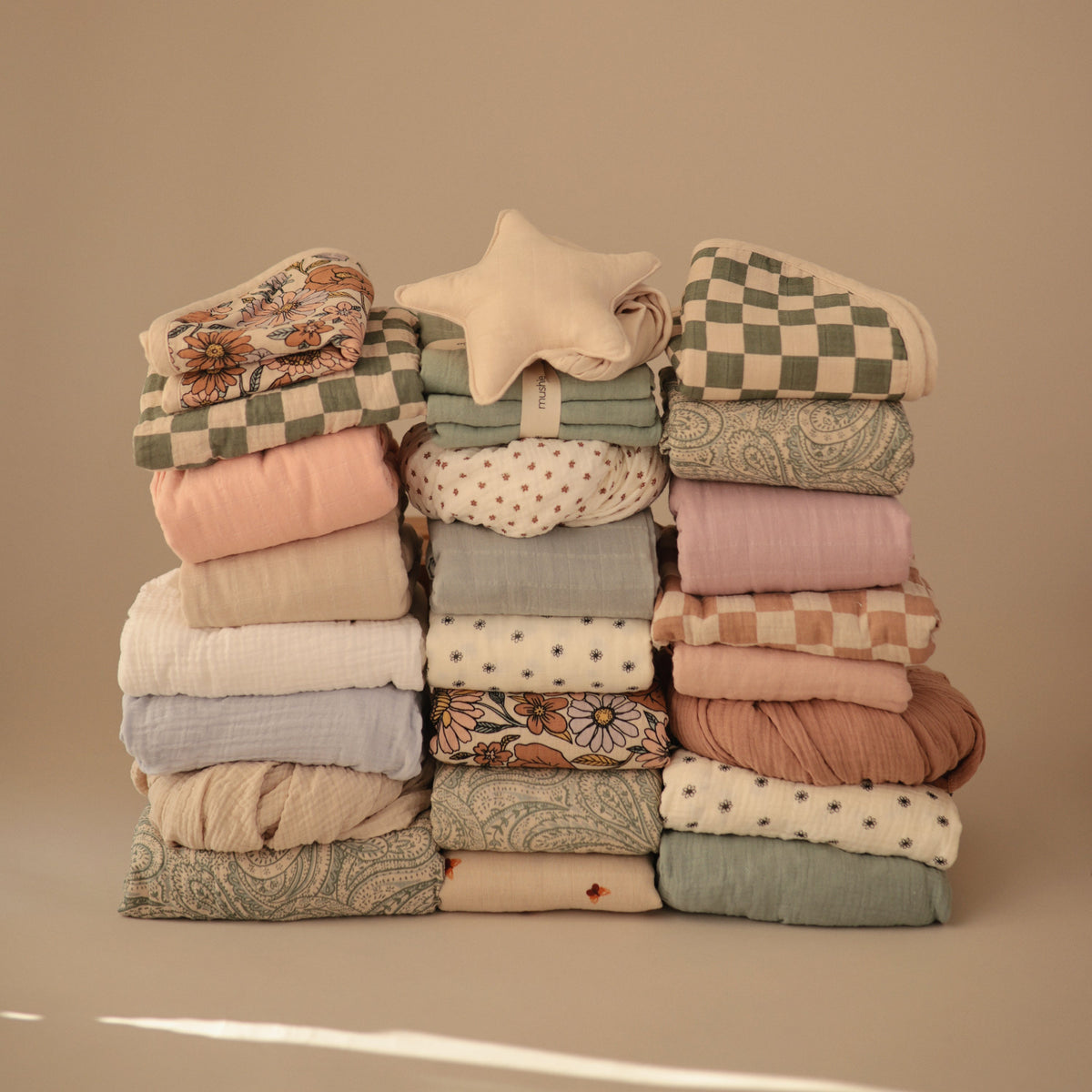 Baby Extra Soft Muslin Changing Pad Cover Mushie