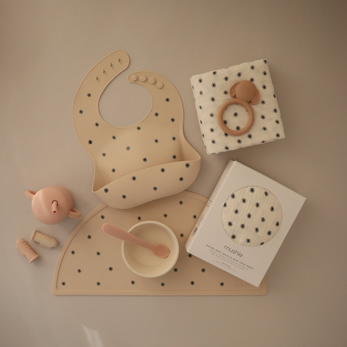 Baby Organic Cotton Muslin Swaddle Blanket Mushie
