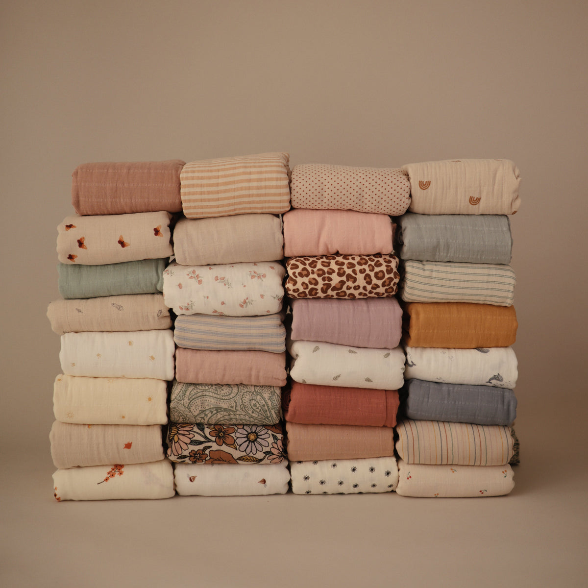 Baby Organic Cotton Muslin Swaddle Blanket Mushie