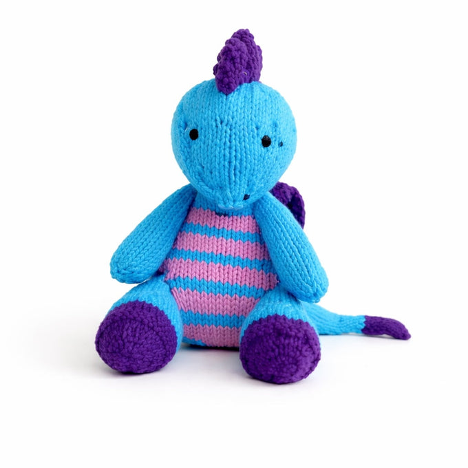 Baby Knit Buddy  | Tina the Turquoise Dragon finn + emma