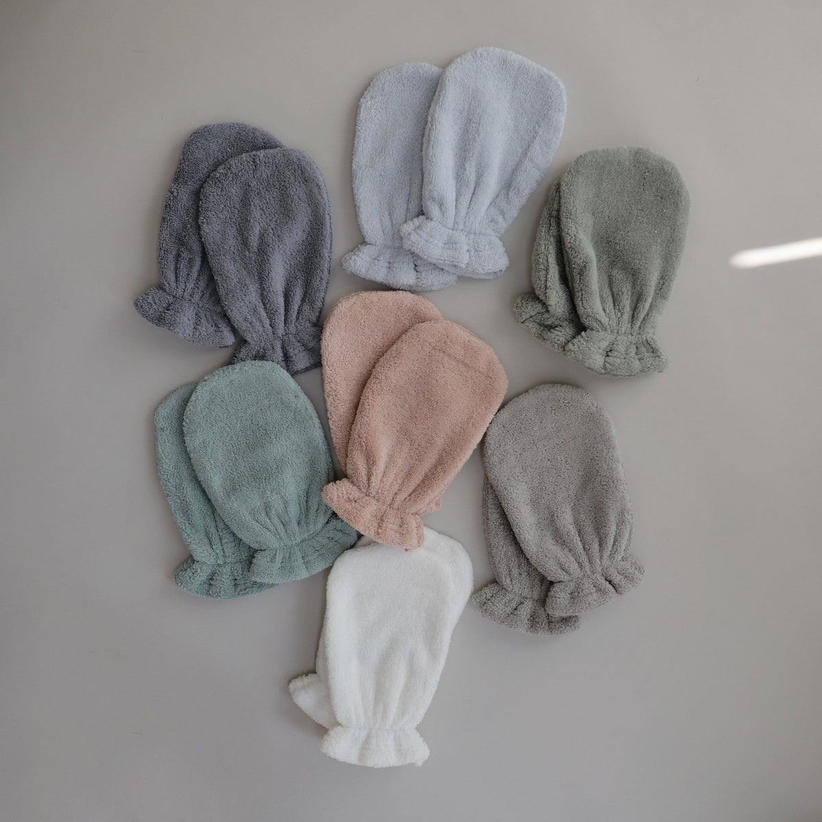 Baby Organic Cotton Bath Mitt Mushie