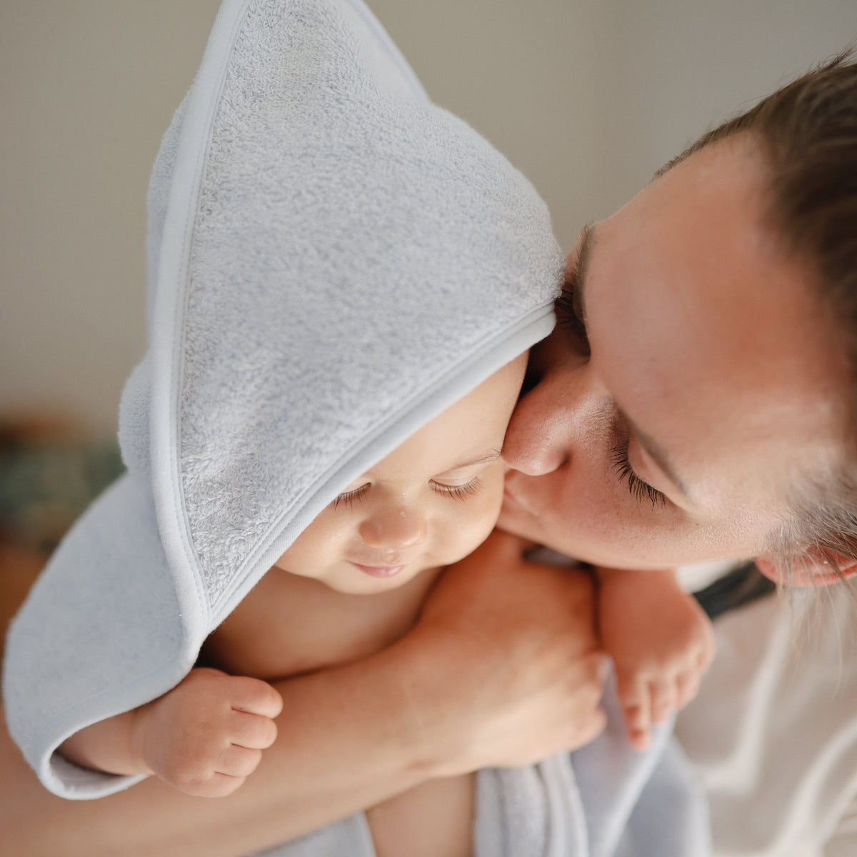 Baby Organic Cotton Baby Hooded Towel Mushie