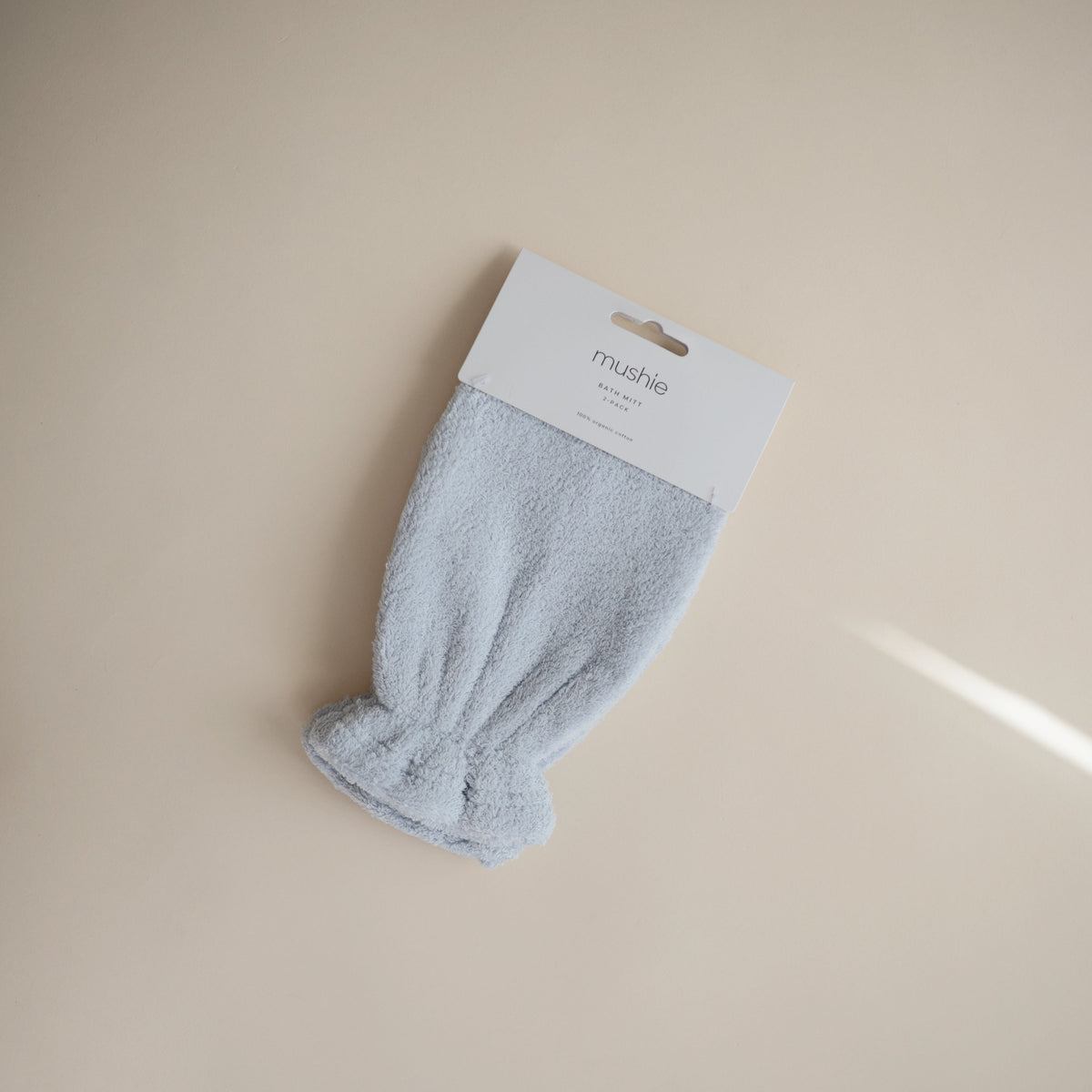 Baby Organic Cotton Bath Mitt Mushie
