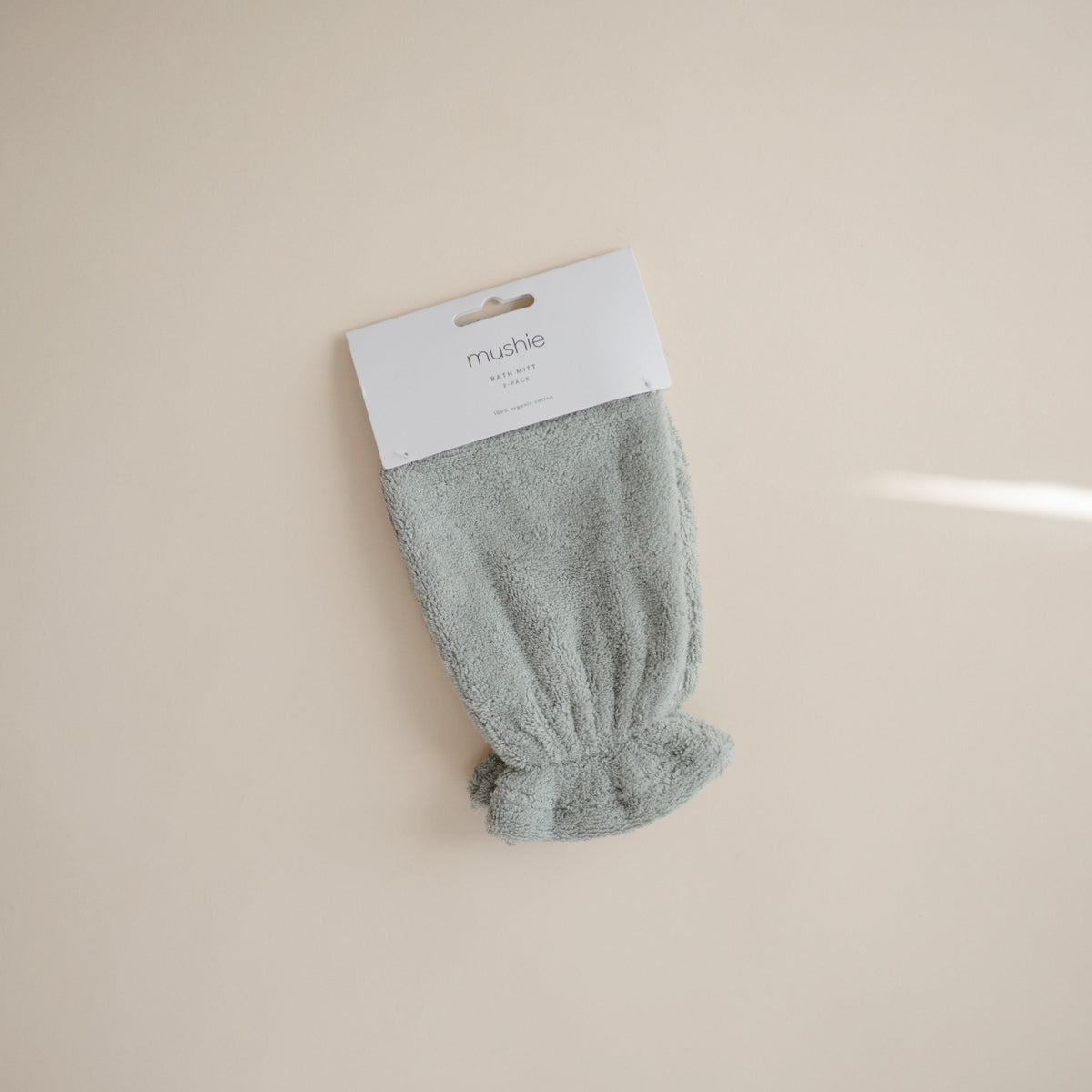 Baby Organic Cotton Bath Mitt Mushie