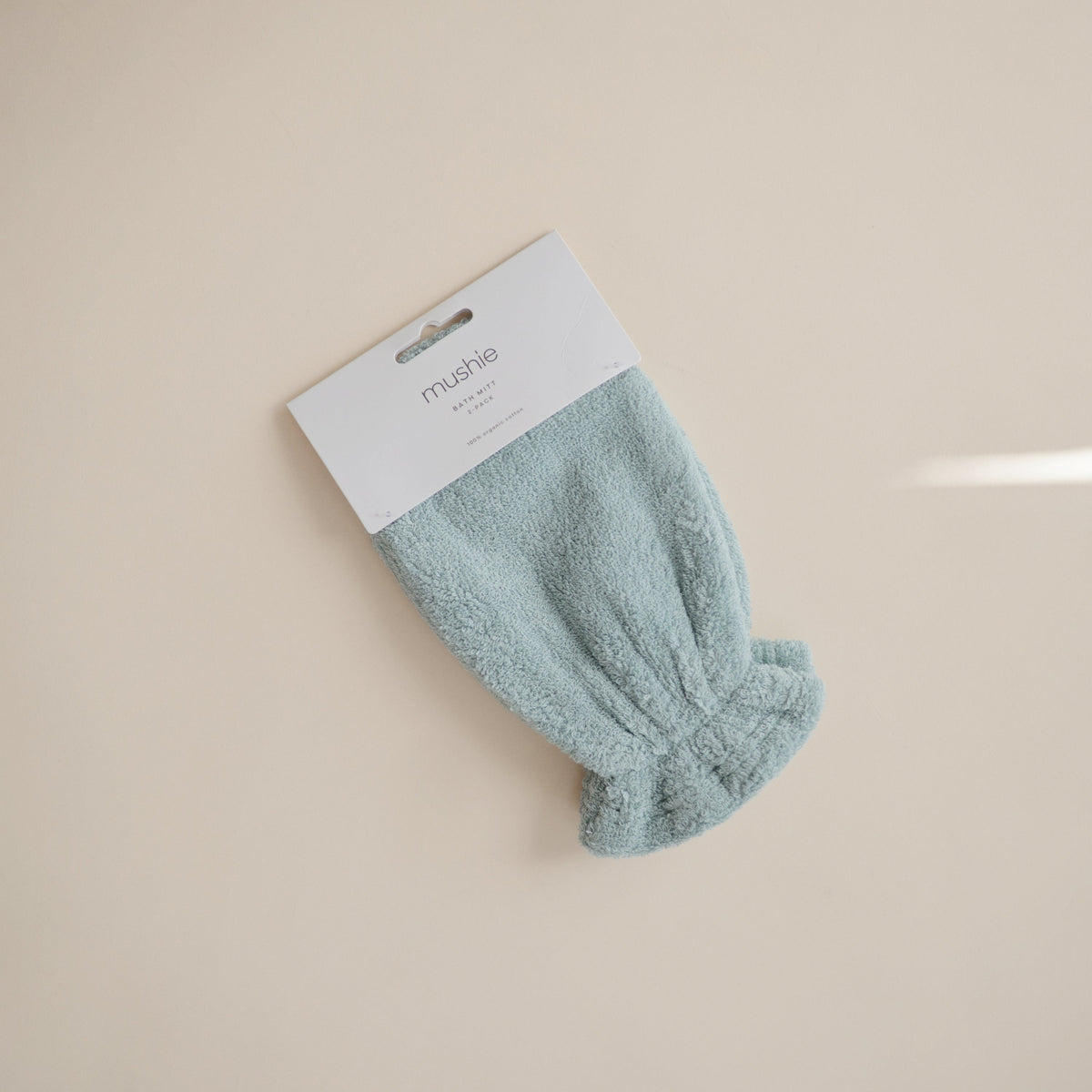 Baby Organic Cotton Bath Mitt Mushie