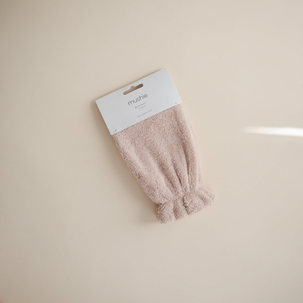 Baby Organic Cotton Bath Mitt Mushie