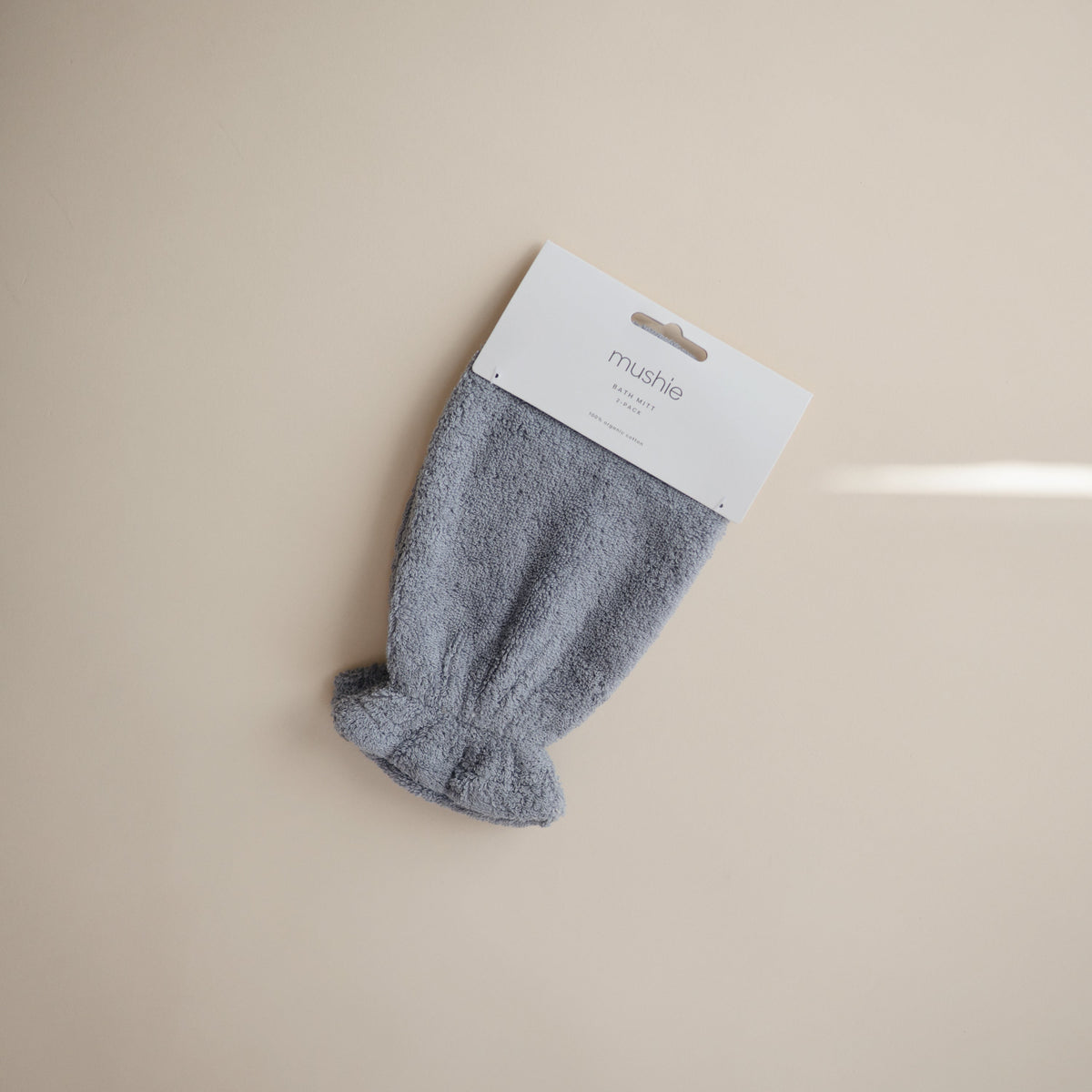 Baby Organic Cotton Bath Mitt Mushie