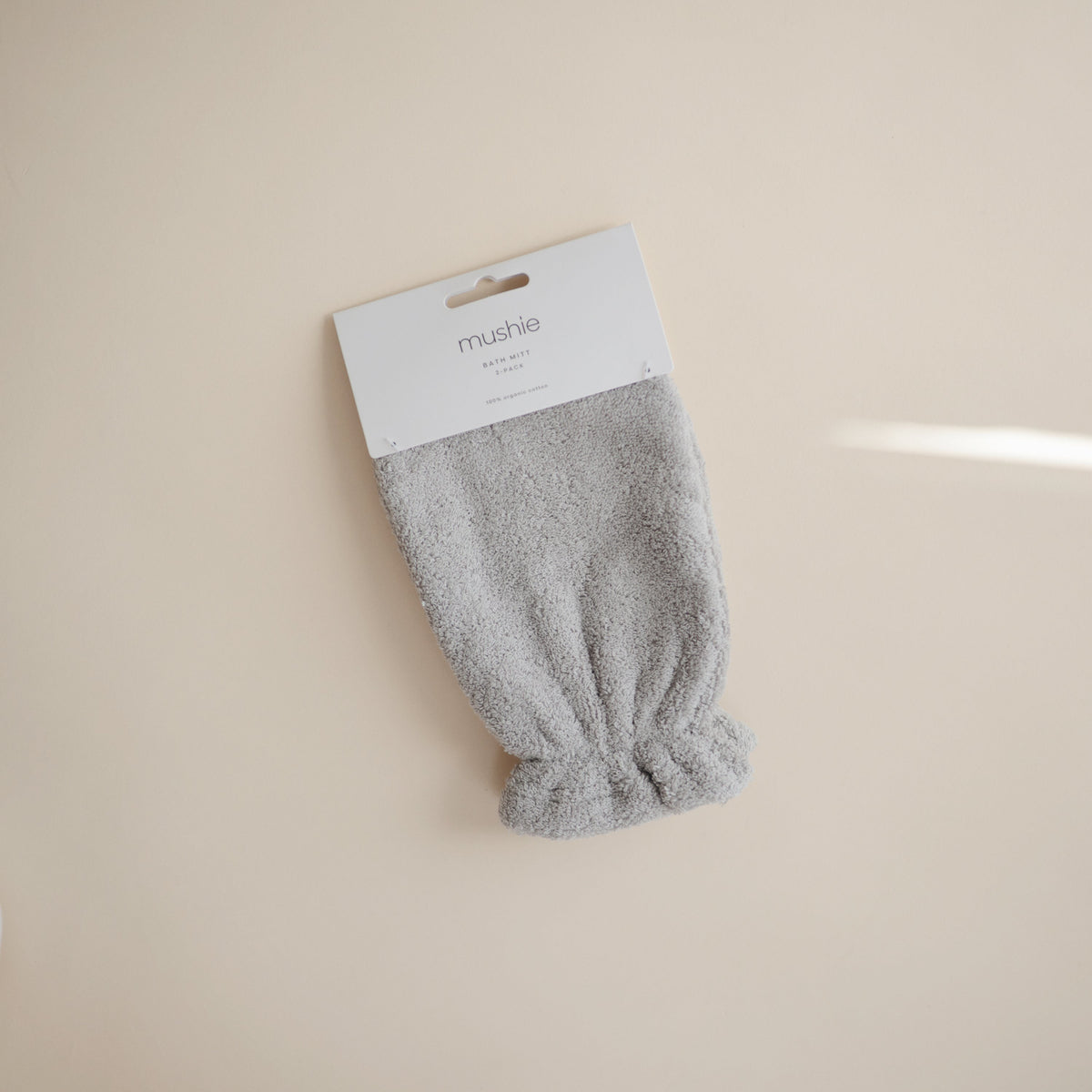 Baby Organic Cotton Bath Mitt Mushie