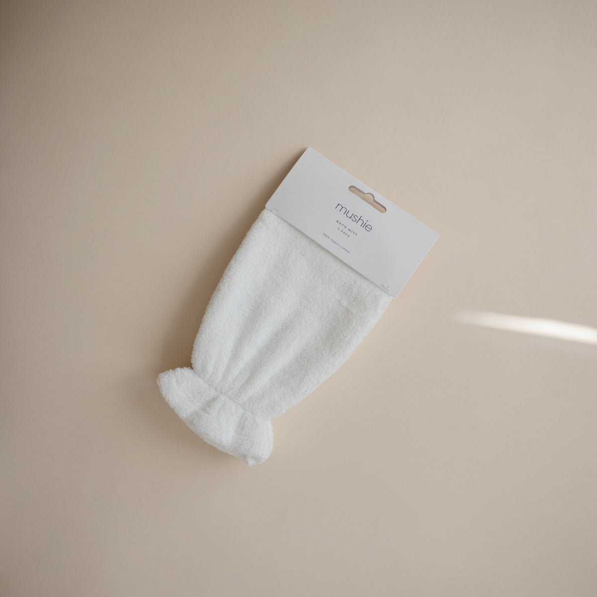 Baby Organic Cotton Bath Mitt Mushie