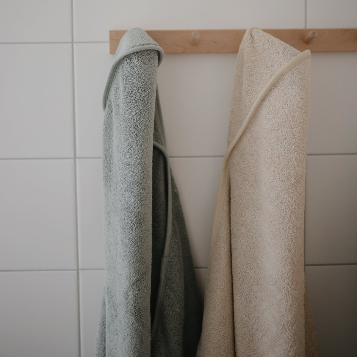 Baby Organic Cotton Baby Hooded Towel Mushie