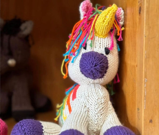 Baby Knit Buddy  | Twinkle the Unicorn finn + emma