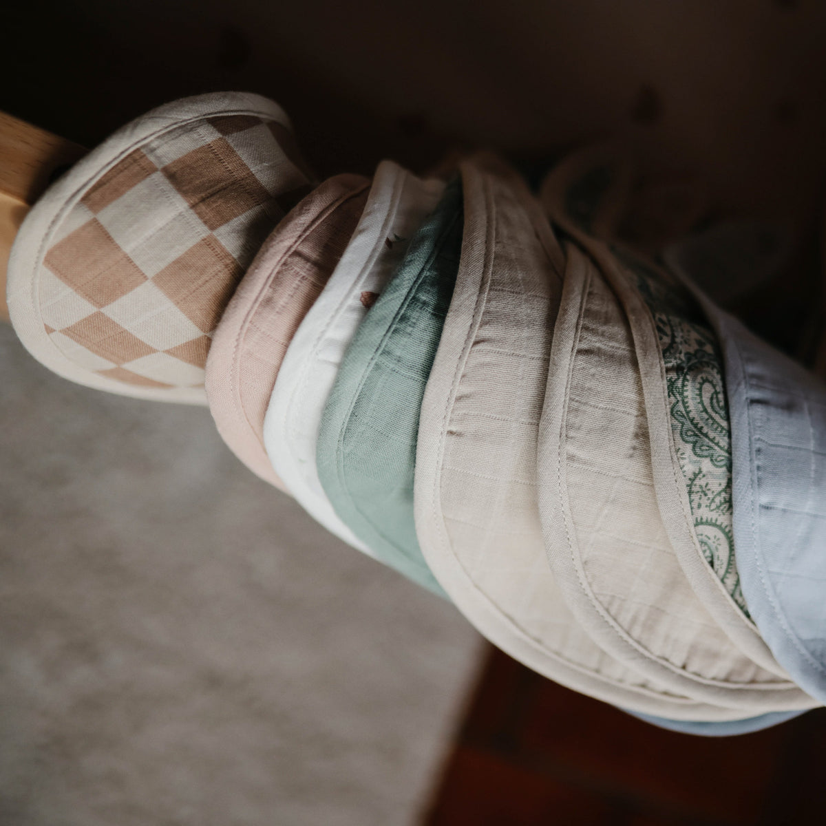 Baby Muslin Bib Mushie