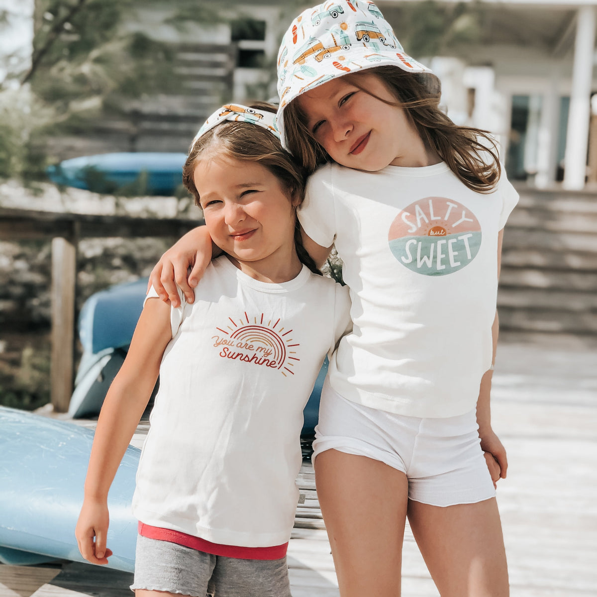 Baby graphic tee | you are my sunshine finn + emma