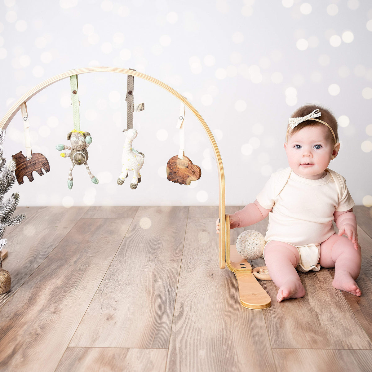 Baby play gym | jungle - natural Finn + Emma