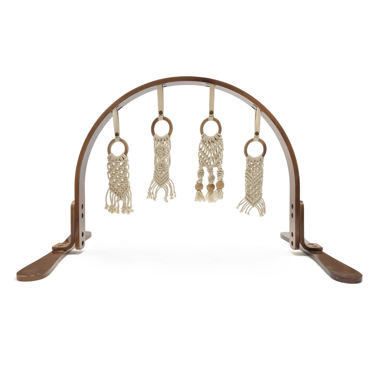 Baby Macrame Lounge Mat & Play Gym Bundle finn + emma
