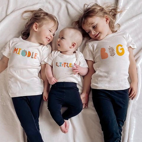Baby graphic bodysuit | little autumn finn + emma