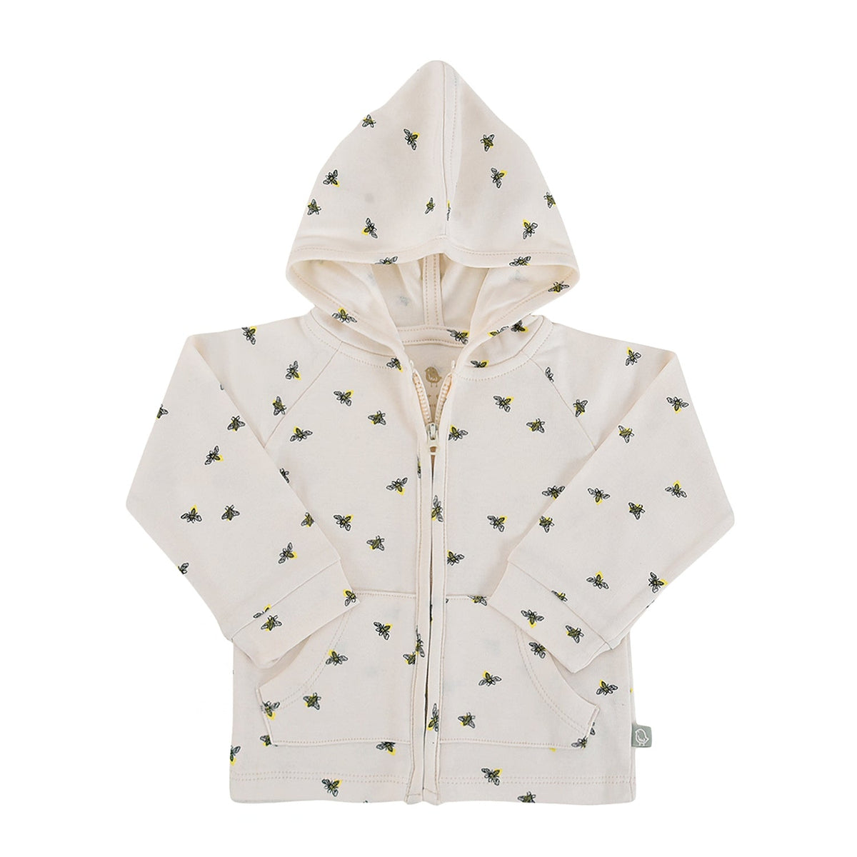 Baby hoodie | busy bees finn + emma