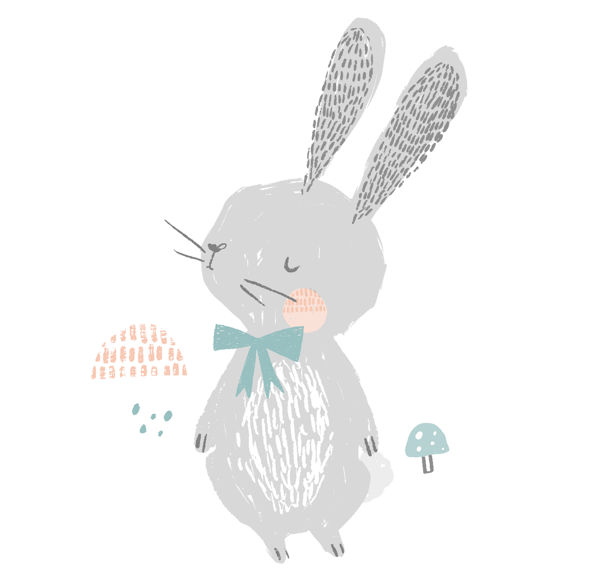 Baby graphic tee | spring bunny finn + emma