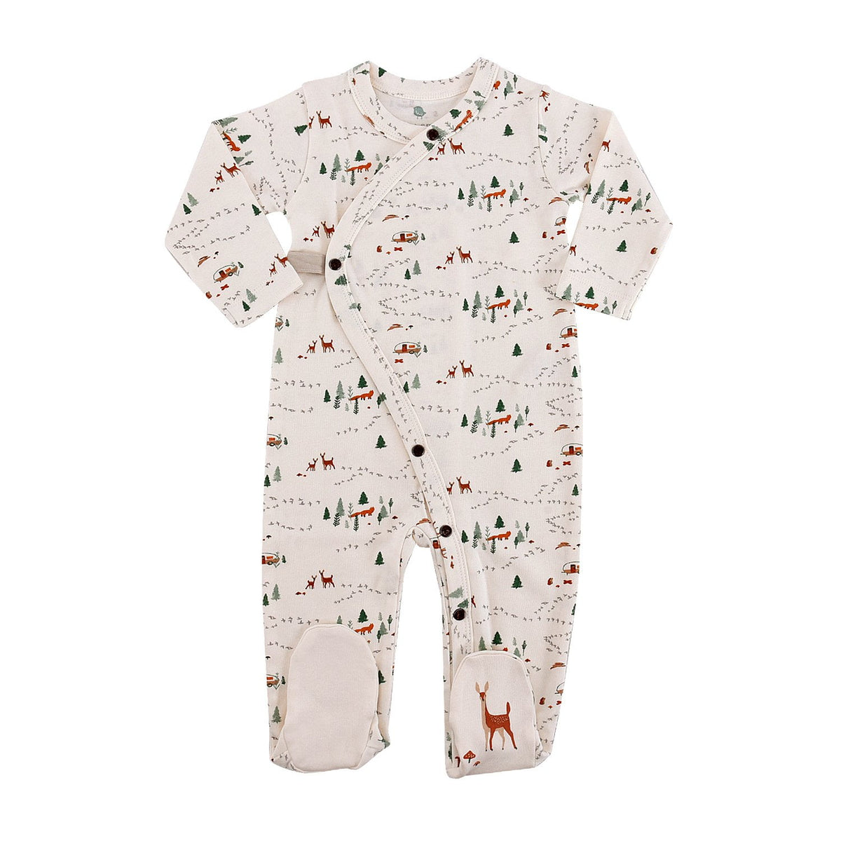 Baby footie | into the woods finn + emma