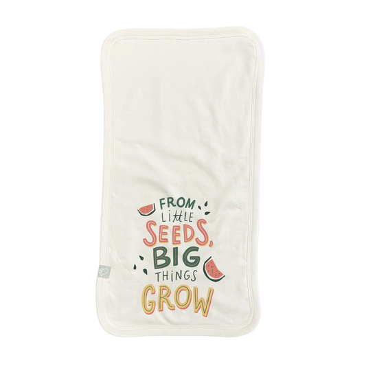 Baby burp cloth | from little seeds finn + emma