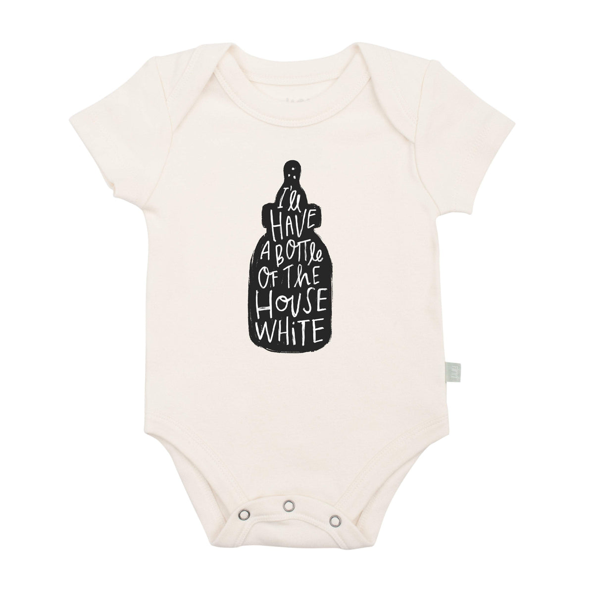 Baby graphic bodysuit | house white finn + emma