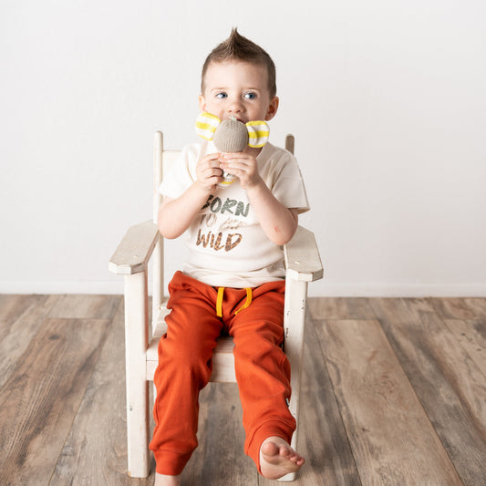 Baby graphic tee | born to be wild finn + emma