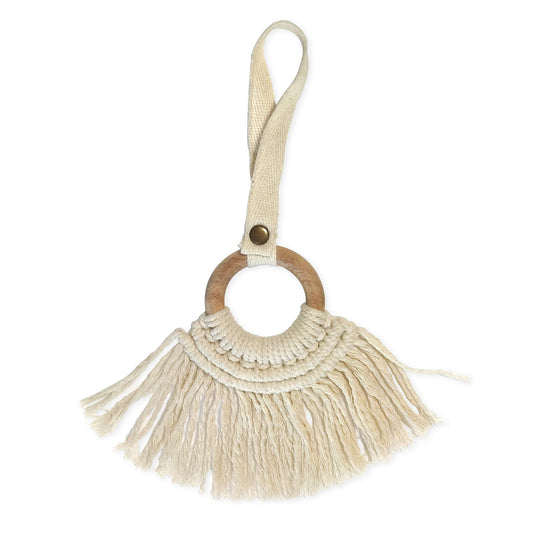 Baby all-in-one toy | macrame smile finn + emma